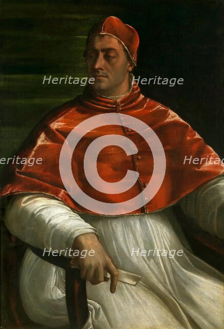 Portrait of Pope Clement VII (1478-1534), 1526. Creator: Piombo, Sebastiano, del (1485-1547).