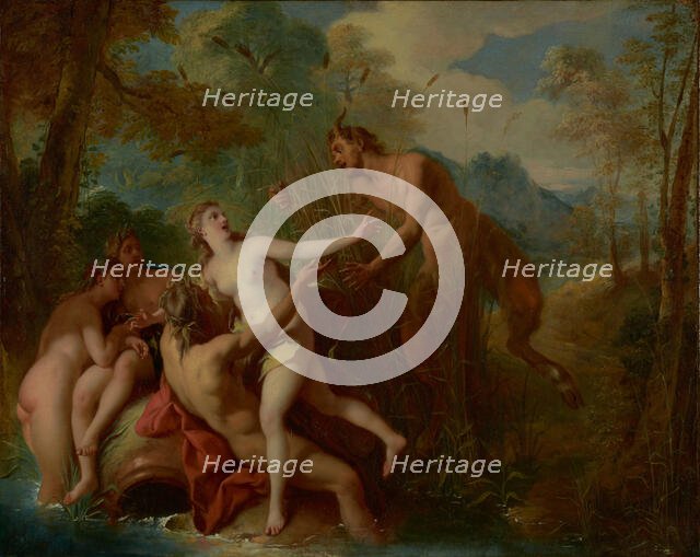 Pan and Syrinx, 1722-1724. Creator: Jean Francois de Troy.
