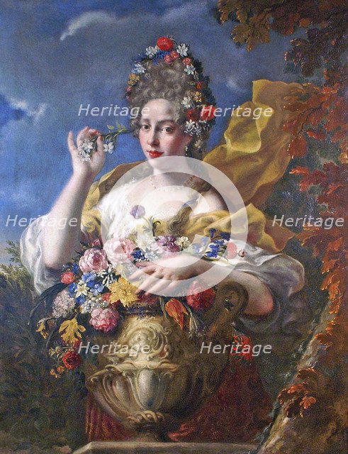 Portrait of a Lady as Flora.