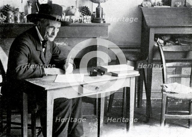 Jean-Henri Fabre, French entomologist, c early 20th century. Artist: Unknown