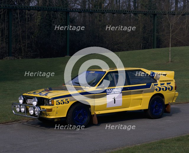 1985 Audi Quattro A2 car. Artist: Unknown