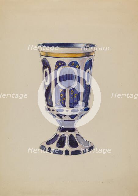 Vase, c. 1936. Creator: Ralph Atkinson.