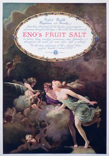 Eno's Fruit Salt advertisement, 1920. Artist: Unknown