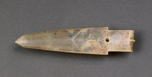 Ceremonial Dagger-Axe with Animal Masks (Ge), c. 1600-1050 BC. Creator: Unknown.