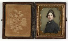 Portrait of a Lady, ca. 1850. Creator: Daniel F. Ames.
