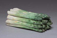 Box in the Form of Asparagus, c. 1765. Creator: Sceaux Factory (French, active 1748-66), probably by.