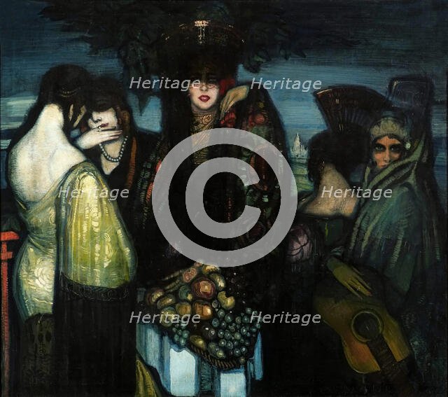 Las Ibericas (The Iberian Women). Creator: Beltrán Massés, Federico (1885-1949).
