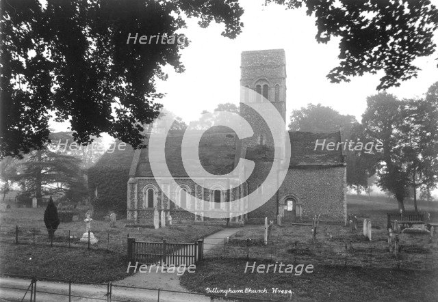 St Mary's Church, Gillingham, Norfolk, 1890-1910. Artist: Unknown