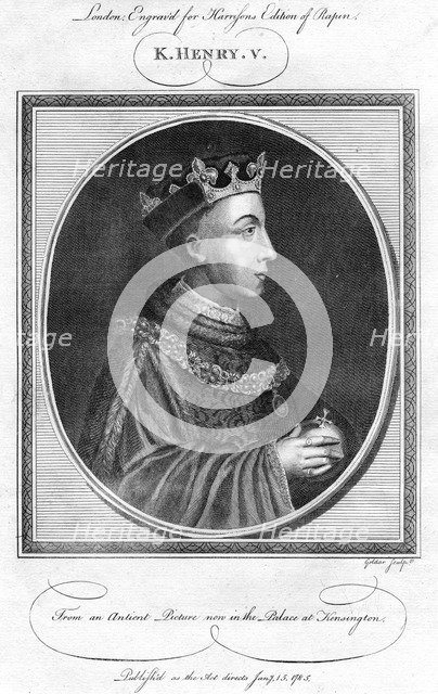 Henry V, King of England.Artist: Goldar