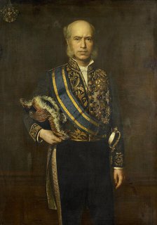 Johan Wilhelm van Lansberge (1830-1906). Gouverneur-generaal (1875-1880), 1887. Creator: Andries van den Berg.