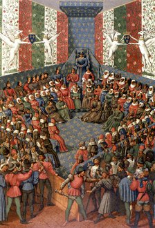 Trial of Charles VII to John, Duke of Alençon, accused of conspiring with the English against Fra…
