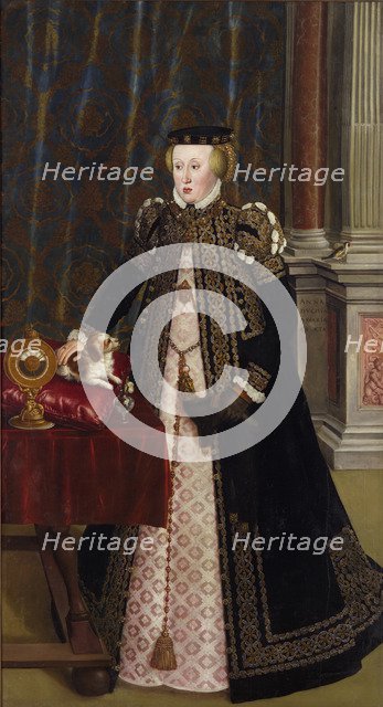 Archduchess Anna of Austria (1528-1590), daughter of Emperor Ferdinand I, 1556.