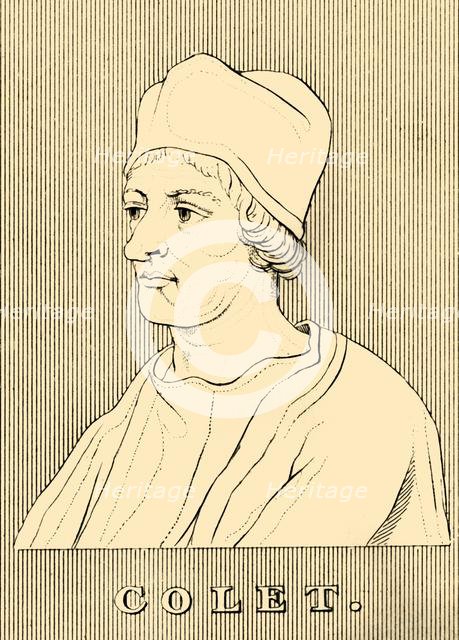 'Colet', (1467-1519), 1830. Creator: Unknown.