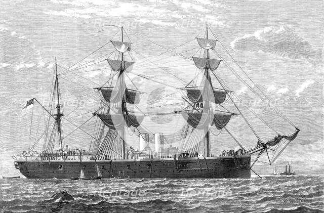 H.M.S Nelson, double screw, ironclad, 1880. Creator: Unknown.