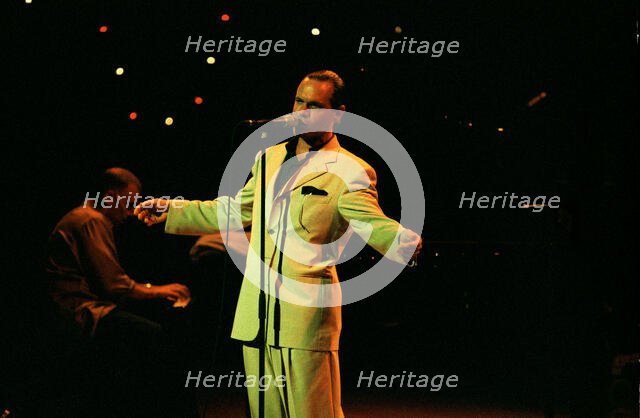 Kurt Elling, Brecon Jazz Festival, Brecon, Powys, Wales, Aug 2003. Creator: Brian O'Connor.