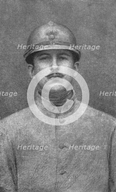 'Les Etats-Unis dans la guerre; Le caporal americain Alan Seeger, de la legion étrangere..., (1917). Creator: Unknown.