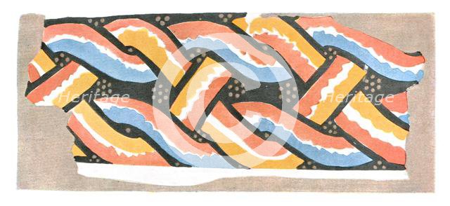 Mural paintings in the ruins of the Monastery of St Apollo at Bawit, Egypt, (1928). Creator: Unknown.