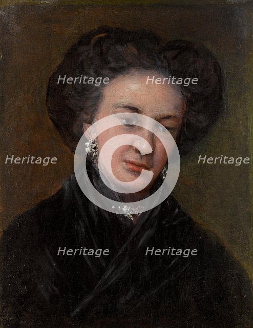 Portrait of the actress Rita Luna (1770-1832), Early 19th cen.. Creator: Goya, Francisco, de (1746-1828).