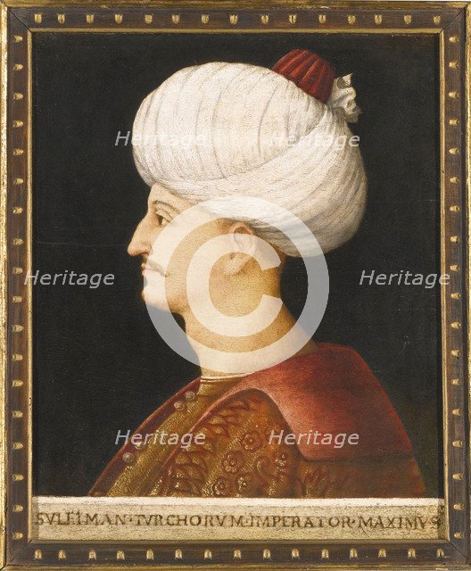 Sultan Suleiman I the Magnificent, c. 1520. Artist: Bellini, Gentile, (Follower of)  
