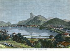 'View of Botafogo Bay, Rio de Janeiro', Brazil, c1880. Artist: Unknown
