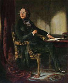 'Charles Dickens 1812-1870. - Gemälde von Maclise', 1934. Creator: Unknown.