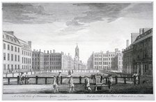 Hanover Square, Westminster, London, 1794.                                      Artist: Anon