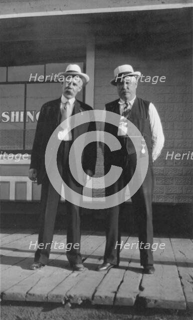Tom Magowan and Bill McFee, between c1900 and 1916. Creator: Unknown.
