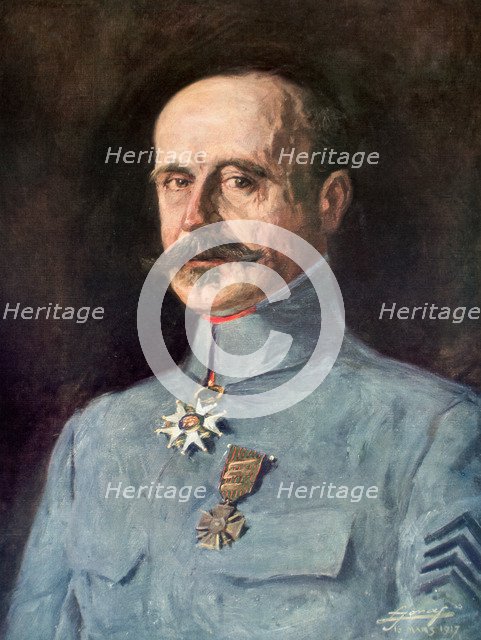Marie-Eugene Debeney, French First World War general, (1926). Artist: Unknown