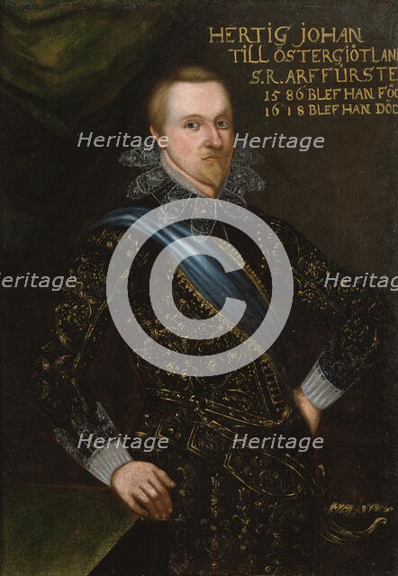 Johan, 1589-1618, Prince of Sweden Duke of Östergötland, 17th century. Creator: Holger Hansson.