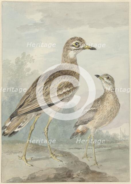 Two -grielen, 1777. Creator: Aert Schouman.