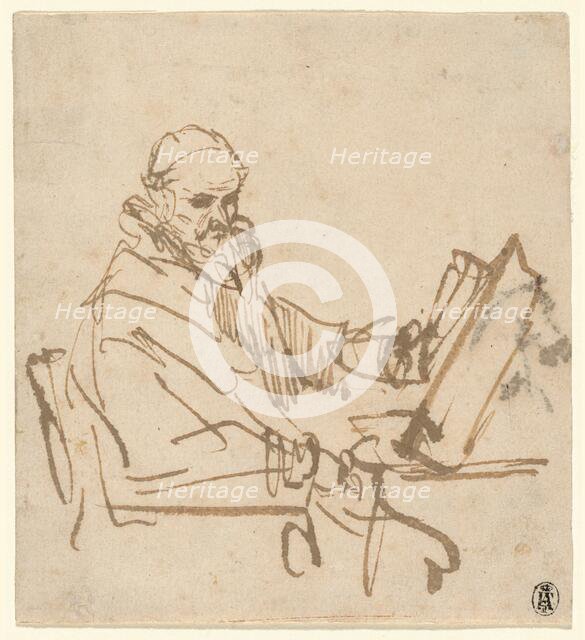 Jan Cornelisz Sylvius, the Preacher, 1644/1645. Creator: Rembrandt Harmensz van Rijn.