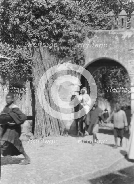Travel views of Morocco, 1904. Creator: Arnold Genthe.