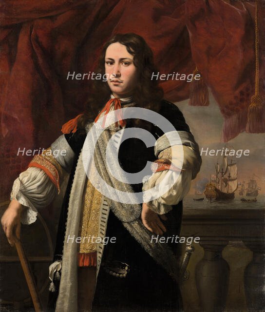 Portrait of Engel de Ruyter (1649-1683), c1670s. Creator: Ferdinand Bol.