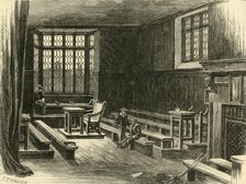 'Interior of the Old School-Room', 1898. Creator: Unknown.