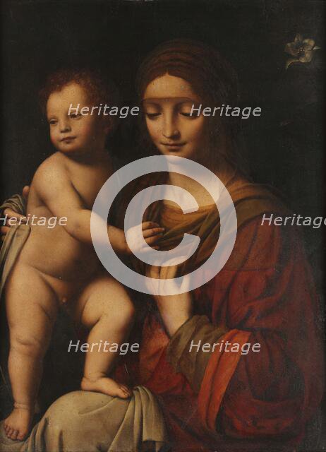 The Virgin and Child, c1510-1520. Creator: Luini, Bernardino (ca. 1480-1532).