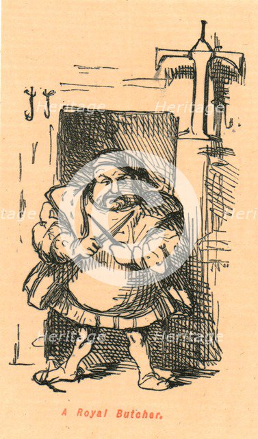 'A Royal Butcher', 1897. Creator: John Leech.