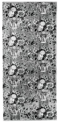 Panel (Pillar Print), England, 18th century. Creator: Unknown.