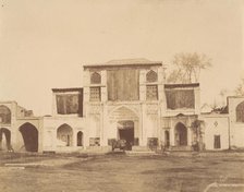 [The Sublime Porte, Teheran, Iran], 1840s-60s. Creator: Luigi Pesce.