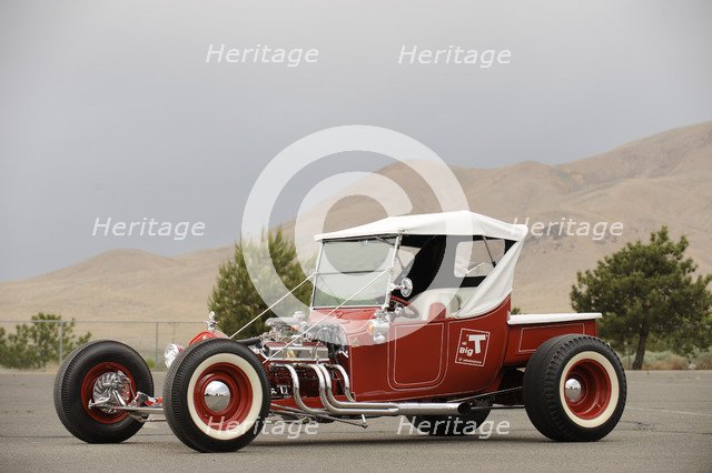 Ford the big t show Custom rod 1923. Artist: Simon Clay.