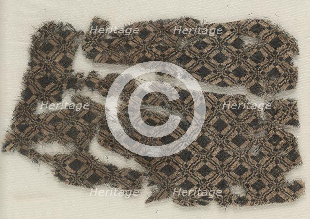 Silk Fragment, 1300s. Creator: Unknown.