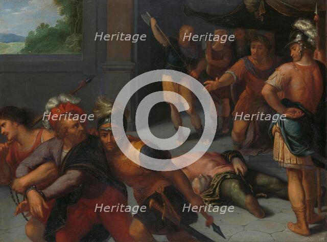 The Beheading of Claudius Paulus and the Capture of Julius Civilis, 1600-1613. Creator: Otto Van Veen.