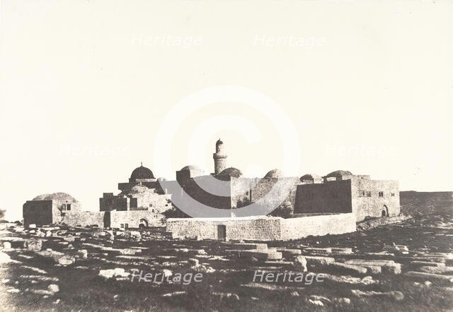 Jérusalem, Mont Sion, 1854. Creator: Auguste Salzmann.