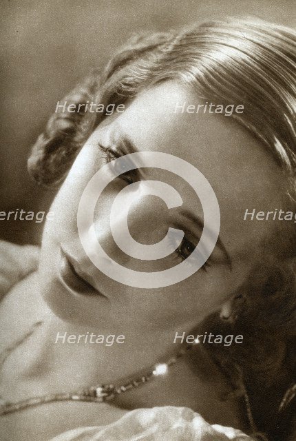 Jessie Matthews, British actress, 1933. Artist: Unknown