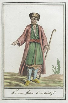 Costumes de Différents Pays, 'Homme Jatar Kastchintz', c1797. Creators: Jacques Grasset de Saint-Sauveur, LF Labrousse.
