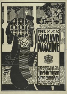 The "garland" magazine, c1894 - 1896. Creator: William H Bradley.
