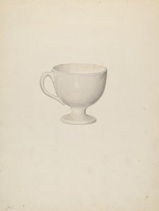Egg Cup, c. 1940. Creator: Roberta Spicer.