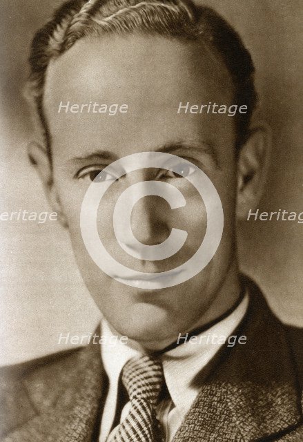 Leslie Howard, English actor, 1933. Artist: Unknown