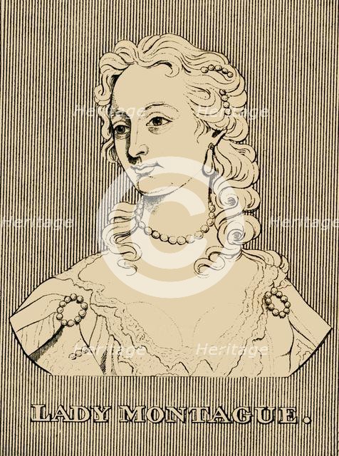 'Lady Montague', (1689- 1762), 1830. Creator: Unknown.