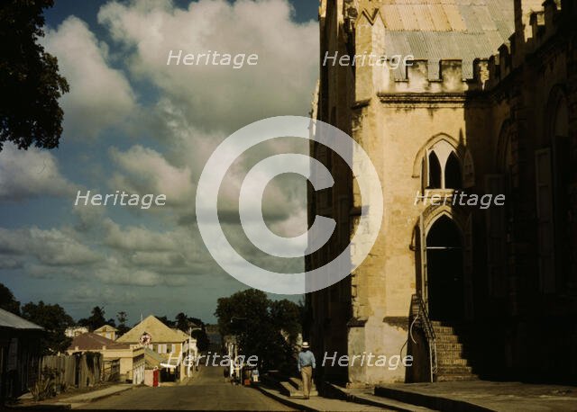 St. John's Anglican Church, King Street, St. Croix, Virgin Islands, 1941. Creator: Jack Delano.