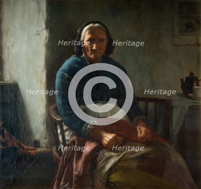 An Old Cornish Woman, 1882-1900. Creator: Walter Langley.